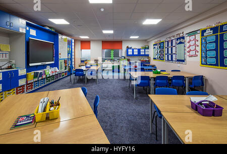 Beaconsfield Primary School in Southall, London. Stock Photo