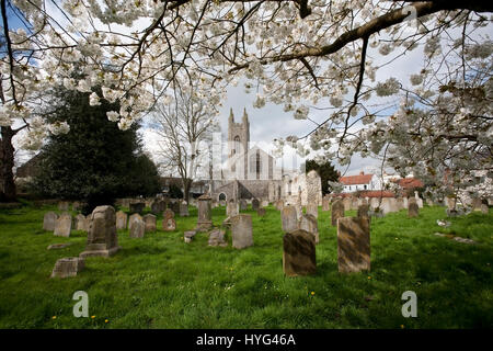 St Mary's Church Bungay Suffolk Stock Photo