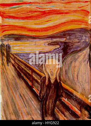 The Scream. Edvard Munch. 1893 Stock Photo - Alamy