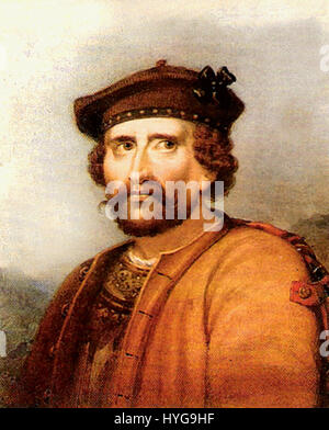 Rob Roy 1820s engraving Stock Photo