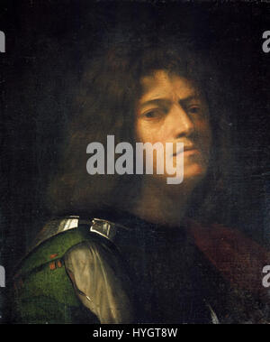 Giorgione, Self Portrait braunschweig Stock Photo
