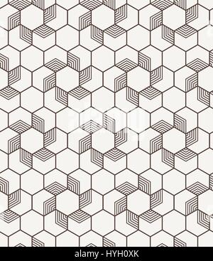Abstract geometric seamless graphic hipster. Fashion pillow pentagon pattern. Stock Vector