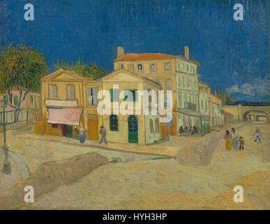 Vincent van Gogh   The yellow house ('The street') Stock Photo