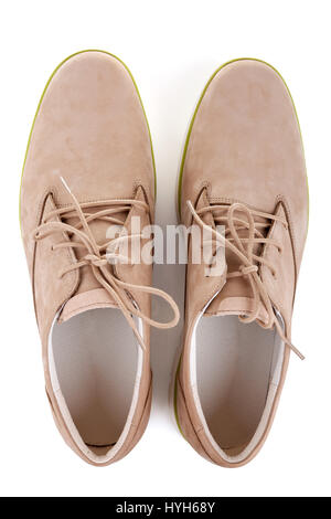 Men's shoes isolated on white Stock Photo