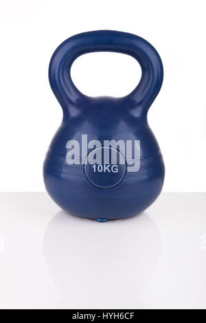 10 kg kettlebell isolated on white background Stock Photo - Alamy