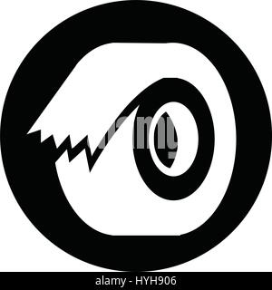 tape icon Stock Vector