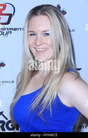 Launch Party for Project Child: Origins - Arrivals  Featuring: Malorie Mackey Where: Los Angeles, California, United States When: 03 Mar 2017 Stock Photo