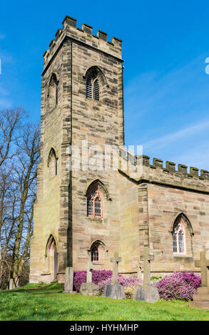 st giles' church calke abbey park ticknall derbyshire england uk gb europe Stock Photo