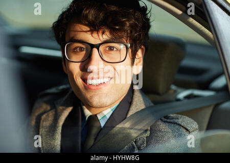Smiling Middle - Eastern Businessman Stock Photo