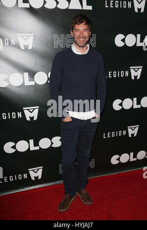 Los Angeles, Ca, USA. 04th Apr, 2017. Mark Duplass, At Premiere Of Neon's 'Colossal' At The Vista Theatre In California on April 04, 2017. Credit: Fs/Media Punch/Alamy Live News Stock Photo