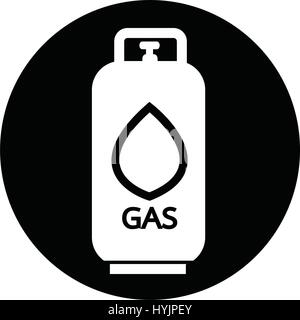 Liquid Propane Gas icon Stock Vector