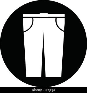 Trousers Icon Stock Vector