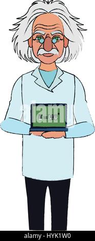 albert einstein icon image Stock Vector
