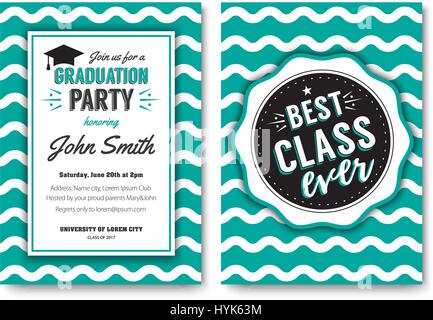 The party flyer layout Stock Vector