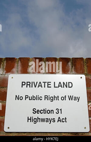 thumbnail image 2 of Private Land No Public Right Of Way No Trespassing Sign - 300mm X 200mm Correx 2 of 5