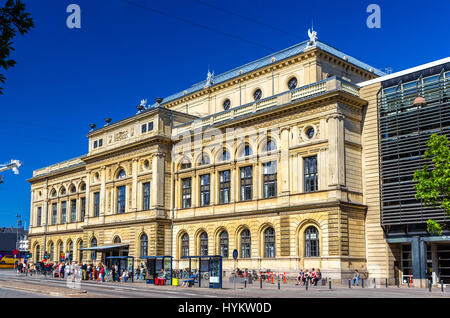 View of Royal Danish Theatre in Copenhagen Stock Photo