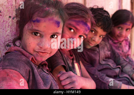 Colorful traditional holi powder in bowls. Happy holi. Concept Indian color  festival called Holi. Organic Gulal dust Stock Photo - Alamy