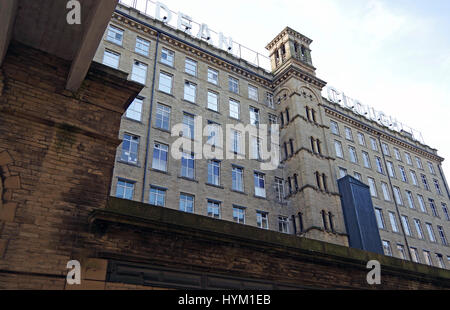 Dean Clough Mills, Halifax, West Yorkshire Stock Photo