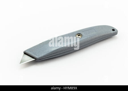 Office khife on white Stock Photo