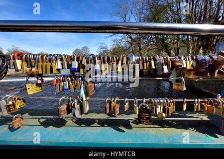 love locks Stock Photo