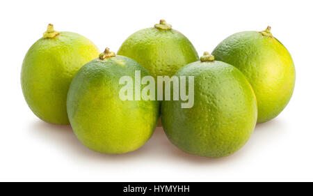 lime isolated Stock Photo