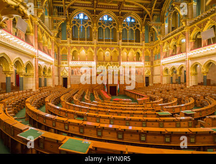 Budapest Parliament interior, Hungary Stock Photo