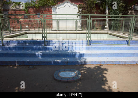 Villa Grimaldi in Santiago, Chile. Memorial park to the people detained and tortured during the 1970's in the prison camp located on this site. Stock Photo