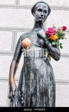 The Julia statue at the Old Town Hall in Munich, Germany Stock Photo