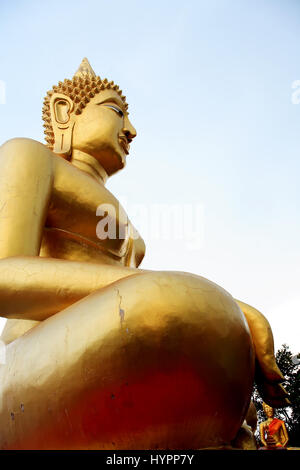 Big Buddha Temple in Pattaya Thailand Stock Photo - Alamy