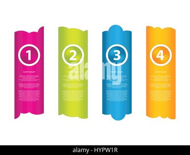 business option banners Stock Vector