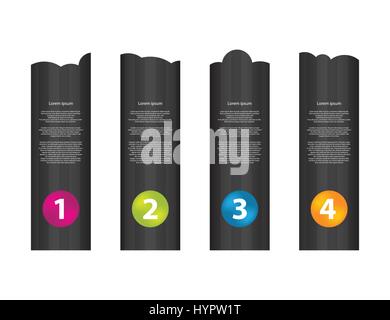 business option banners Stock Vector