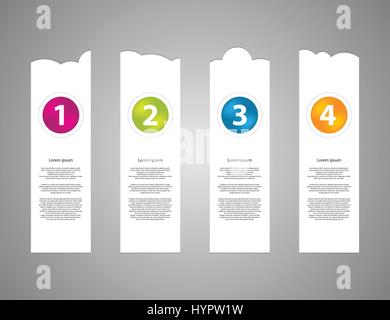 business option banners Stock Vector