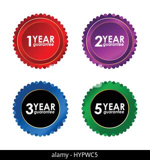 special vector guarantee sign, warranty label Stock Vector