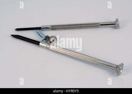 Small screwdriver set. Stock Photo