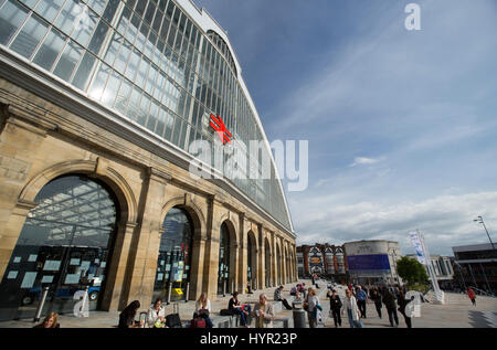 Liverpool Lime Street Railway Station, Liverpool, UK Stock Photo