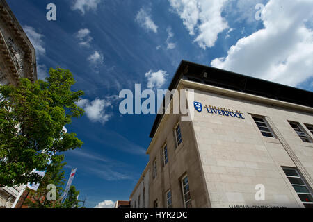 Harold Cohen Library, University of Liverpool, Liverpool, Merseyside, UK - 12th June 2014 Stock Photo