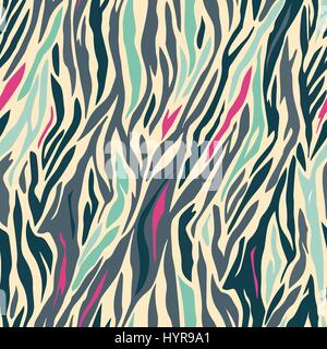 Rainbow Leopard Vector Seamless Pattern. Neon Gradient Stock Vector -  Illustration of ombre, background: 217776694