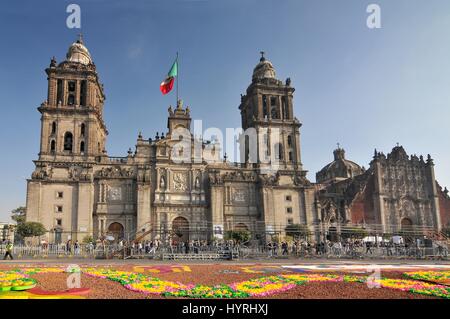 Mexico City, Mexico, Catedral Metropolitana (Metropolitan Cathedral) Stock Photo
