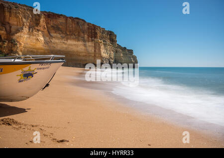 Praia de Benagil, Algarve, Portugal. Stock Photo