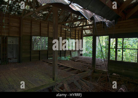 Ruins of the old prison camp  at Talo Wow, Ko Tarutao Island, Thailand Stock Photo