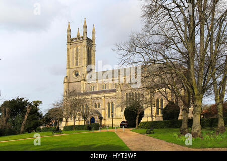 Church of Saint Mary, Andover, Hampshire, England Stock Photo