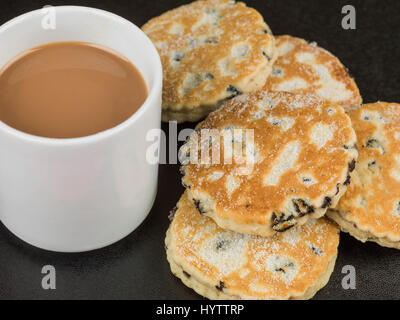 Baked Fruit Welsh Cakes Stock Photo