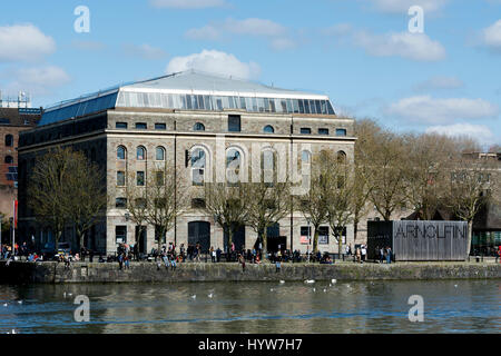 The Arnolfini seen across the Floating Harbour, Bristol, UK Stock Photo