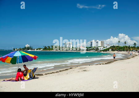 Ocean Park Beach, San Juan Puerto Rico Stock Photo - Alamy