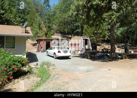 July 25, 2008 - The Presba home on Meadowbrook Road in Garden Valley is unoccupied on July 25, 2008 as investigators search for missing widow and murder suspect Patty Presba. Photo by Krysten KellumMountain Democrat (Credit Image: © Mountain Democrat via ZUMA Wire) Stock Photo