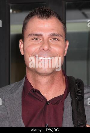 New York, NY, USA. 26th Apr, 2017. Former Major League Baseball player Rick Ankiel spotted leaving 'Good Day New York' where he talked about his book 'The Phenomenon' in New York, New York on April 26, 2017. Credit: Rainmaker Photo/Media Punch/Alamy Live News Stock Photo