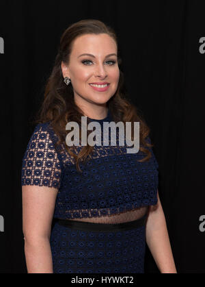 New York, United States. 26th Apr, 2017. New York, NY USA - April 26, 2017: Nina Manni attends The Circle Premiere at the BMCC Credit: lev radin/Alamy Live News Stock Photo