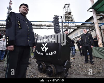 Rozinka Dolni Rozinka, Czech Republic. 27th Apr, 2017. Event to mark the last ...
