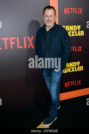 Los Angeles, USA. 06th Apr, 2017. Actor Colin Quinn at the premiere for 'Sandy Wexler' at The Cinerama Dome, Hollywood. Picture Credit: Sarah Stewart/Alamy Live News Stock Photo
