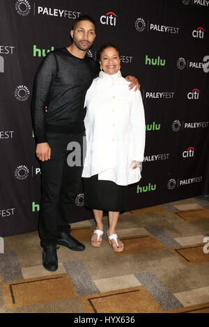 Los Angeles, CA, USA. 19th Mar, 2017. LOS ANGELES - MAR 19: Norm Nixon Jr., Debbie Allen at the 34th Annual PaleyFest Los Angeles - ''Grey's Anatomy'' at Dolby Theater on March 19, 2017 in Los Angeles, CA Credit: Kathy Hutchins/via ZUMA Wire/ZUMA Wire/Alamy Live News Stock Photo